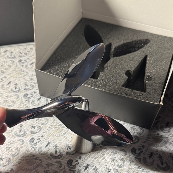 Other - Silver Metal Balancing Bird Sculpture and Bottle Opener - New in Box!! Watch!